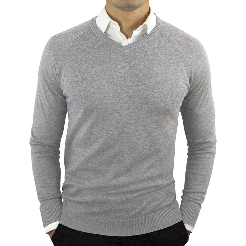 Men's Sweaters, Long-sleeved Sweaters, High-neck Bottoming Shirts